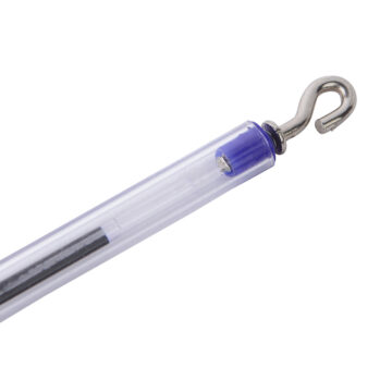 Pen with hole